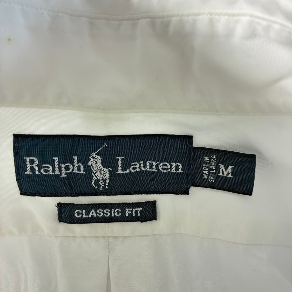 Polo  폴로 랄프로렌 자수 코튼 화이트 셔츠   상품이미지4