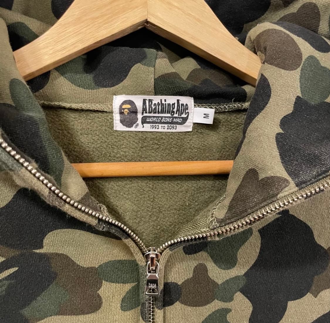 베이프 샤크후드 녹계 m 상품이미지3