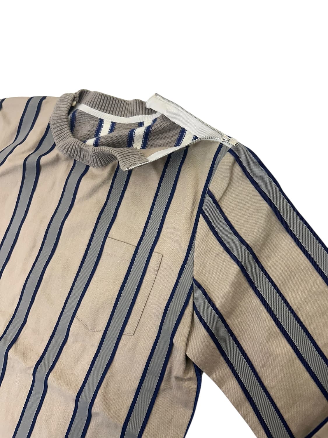 사카이 2014SS 스트라이프 지퍼 풀오버 상품이미지5