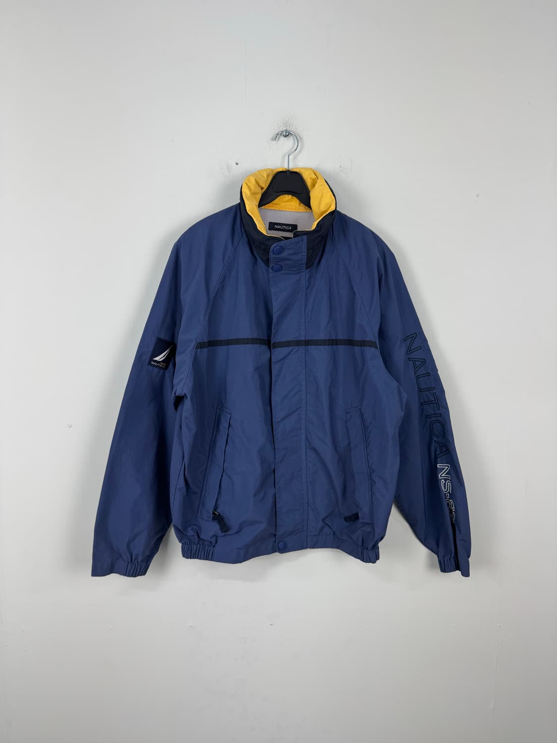 노티카 올드스쿨 암로고 바람막이 자켓 S 상품이미지1