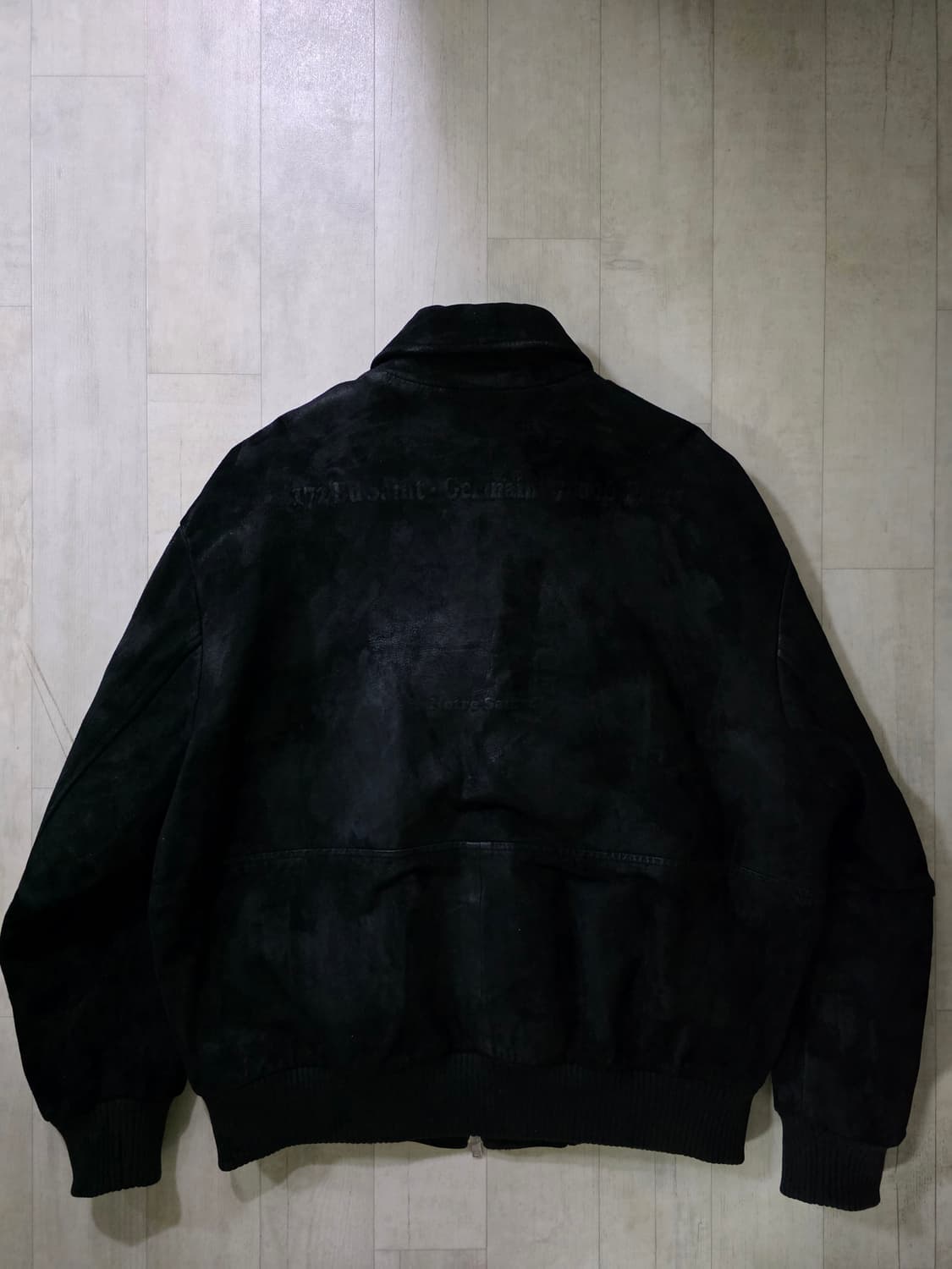 stu 스웨이드 블루종 M 상품이미지4