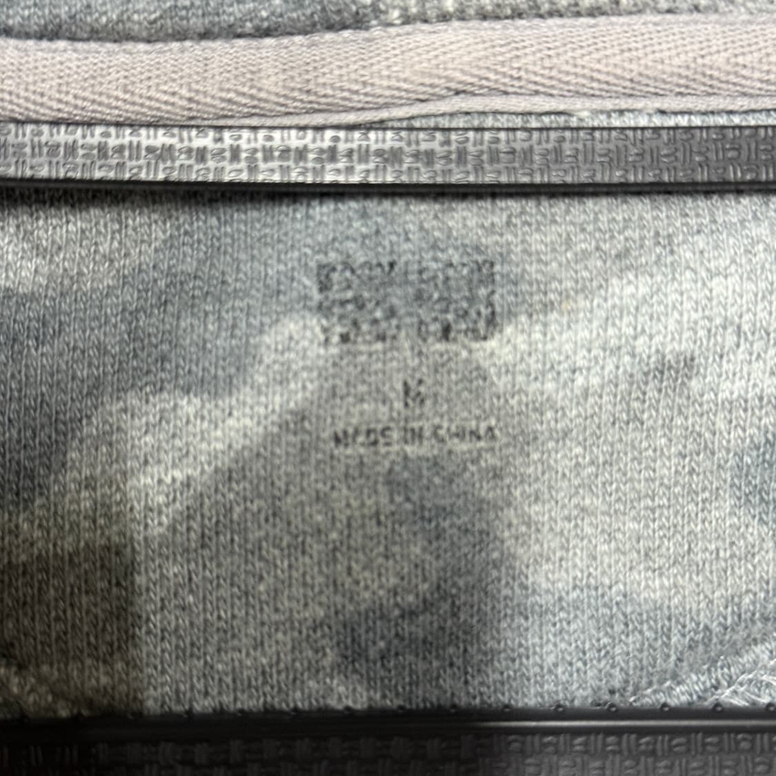 유니클로 풀 카모 플라주 패턴 투웨이 코튼 집업 후디 헤더그레이 상품이미지5