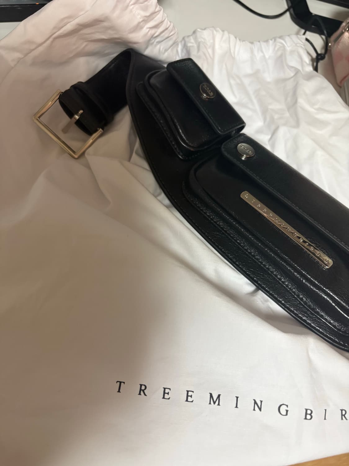 트리밍버드 Utility Pocket Belt Bag [ Black ] 상품이미지2