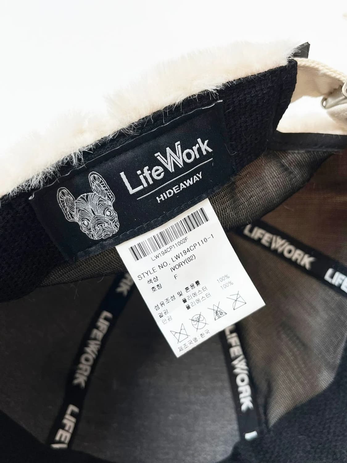 라이프워크 22ALL 덤블 하드 퍼 볼캡 A1447 상품이미지6