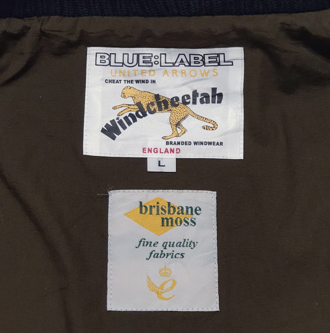 유나이티드 애로우즈 윈드치타 몰스킨 자켓 L (100) 상품이미지8