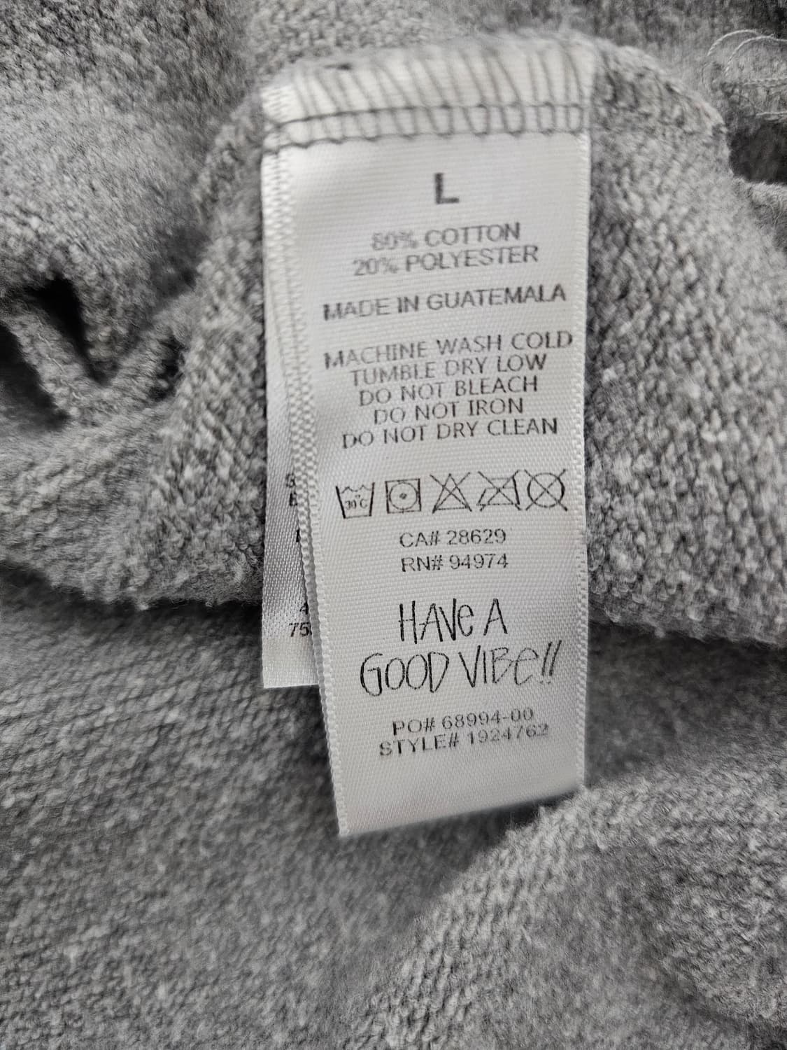 스투시 재팬 본디 기모후드티 L 상품이미지5