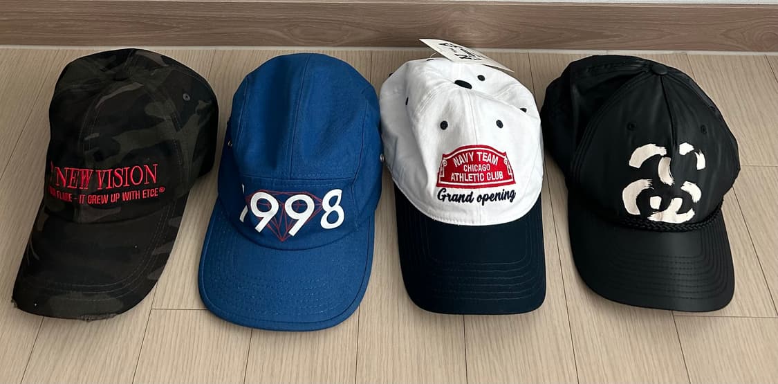 스투시, ETCE, 네이비팀 볼캡 등등 상품이미지1