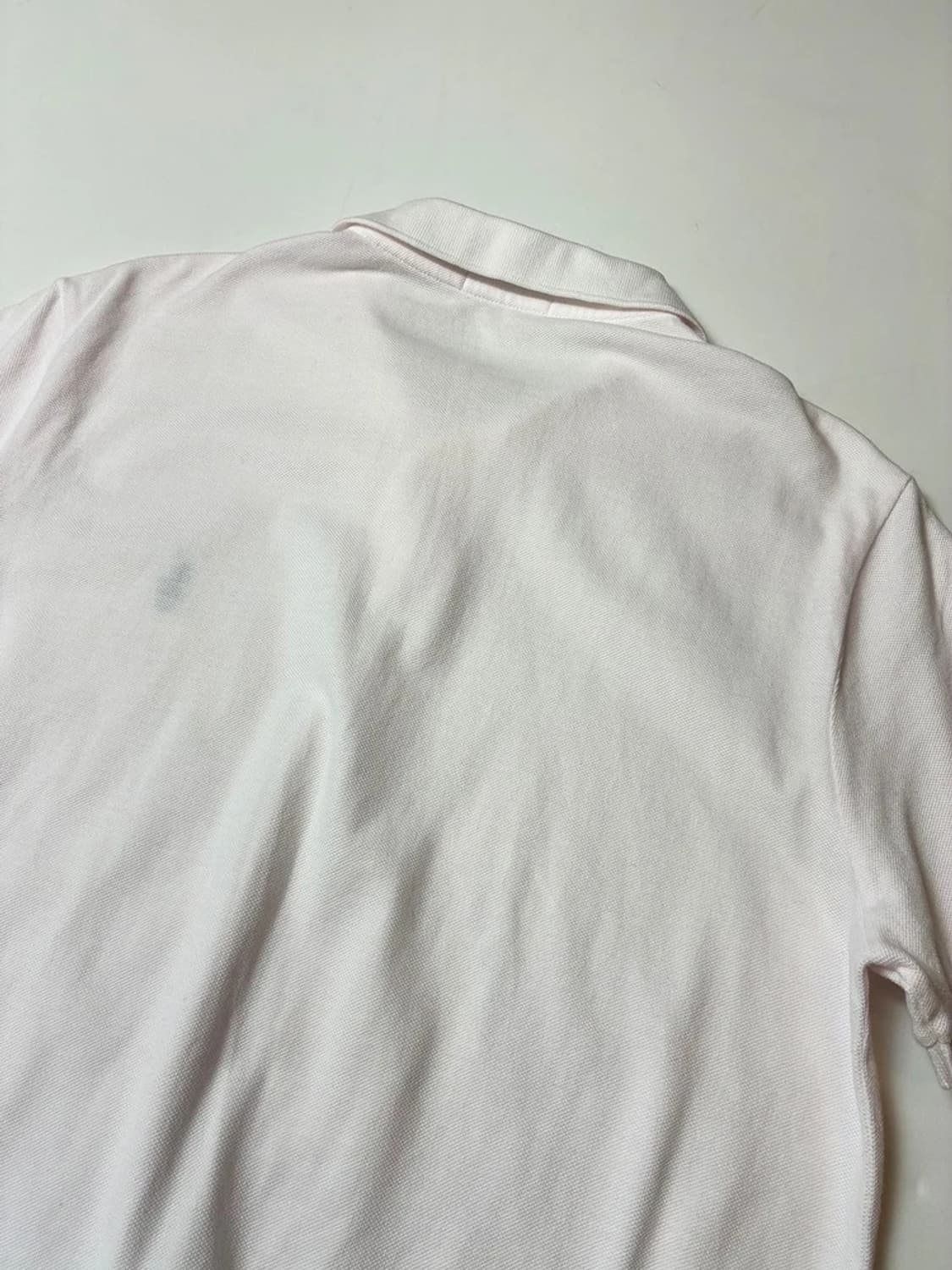 폴로 랄프로렌 라이트 핑크 반팔 카라 티셔츠 PN8690 상품이미지6