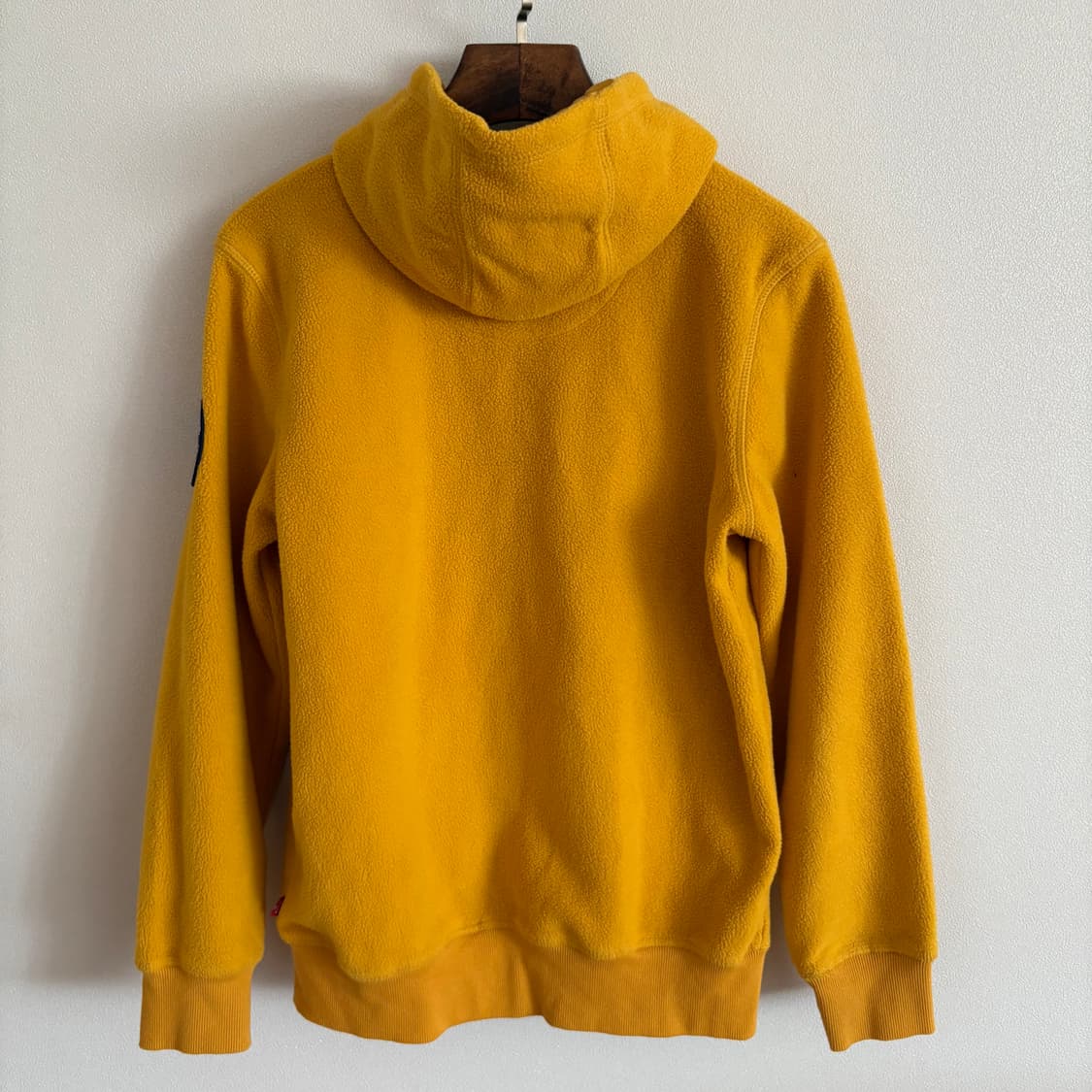 리바이스 아동용 옐로우 후리스 집업 상품이미지5