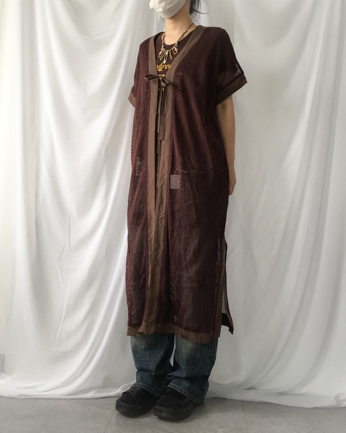 Net long robe 상품이미지8