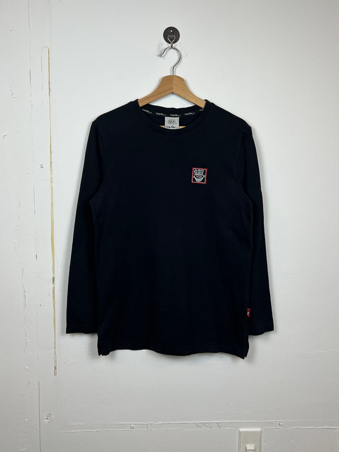 T173 키스해링 블랙 긴팔 티셔츠 95 상품이미지1