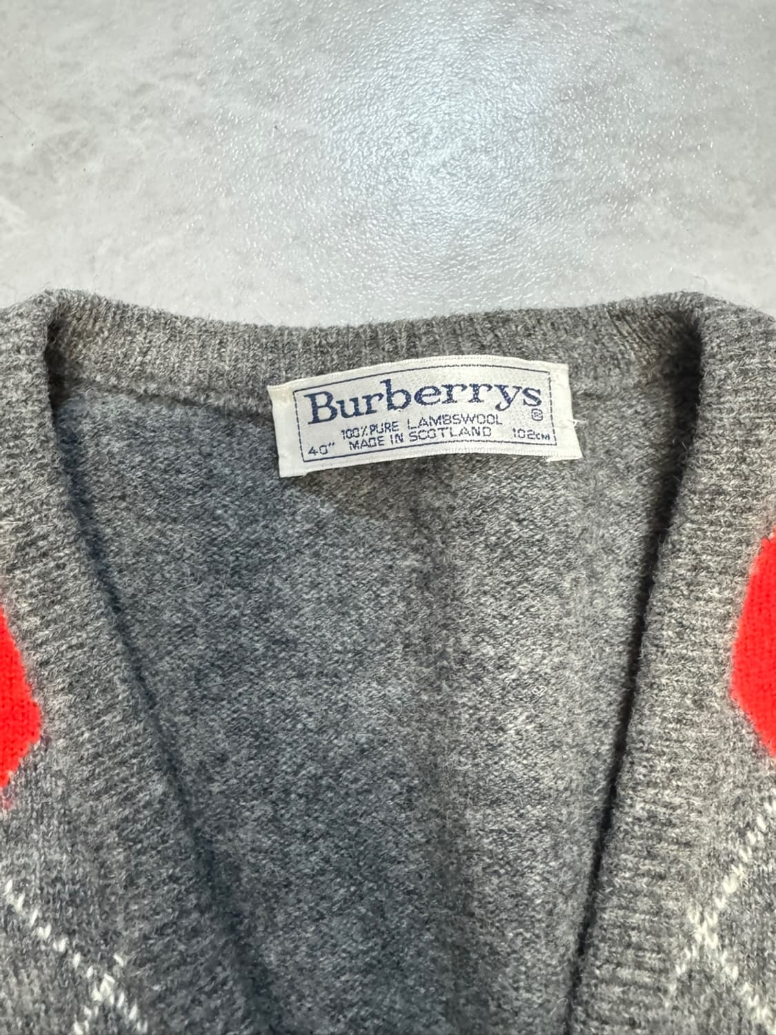 버버리 아가일 상품이미지3