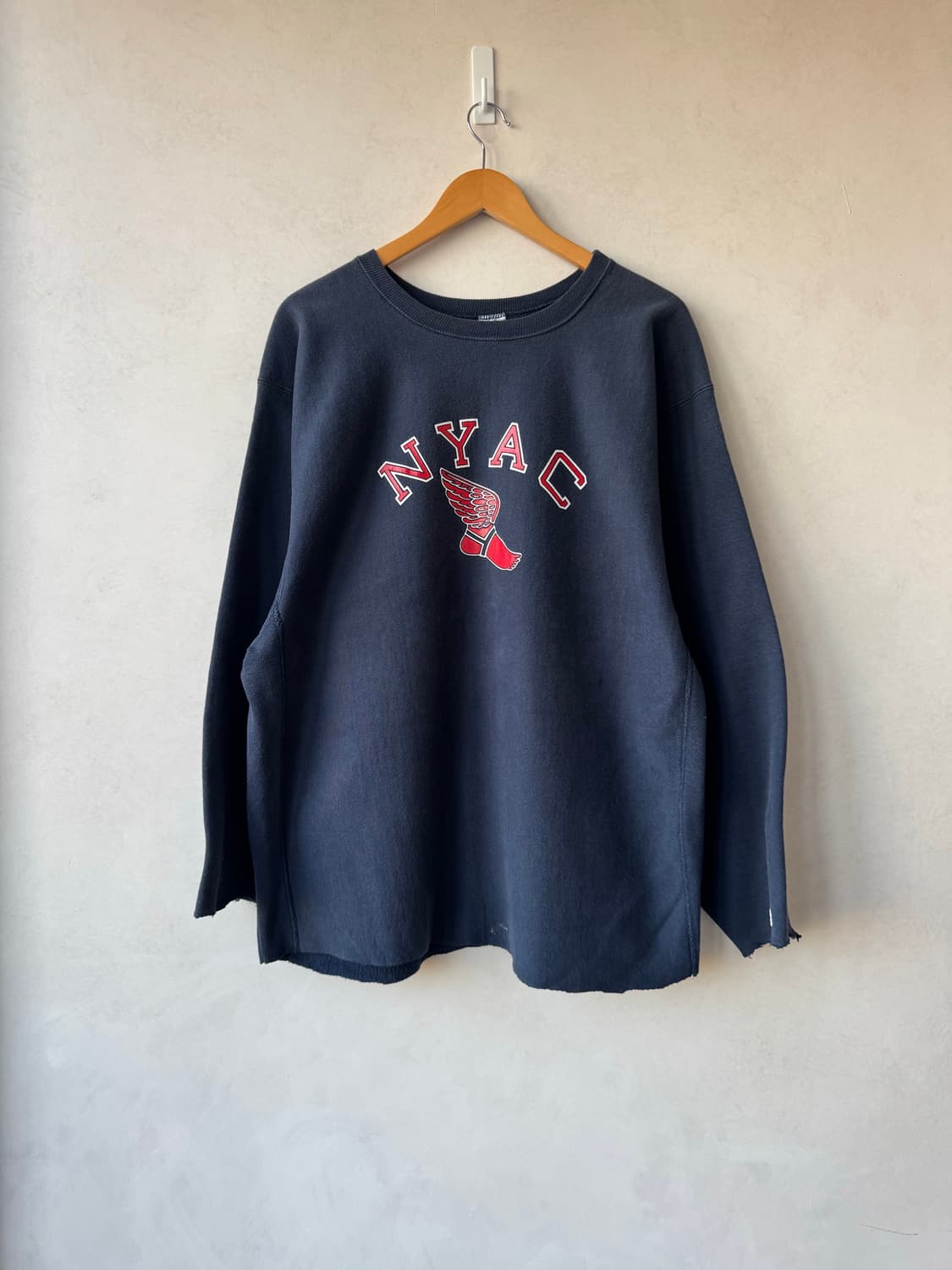 90s 챈피운 NYAC 리버스위브 맨투맨 상품이미지3