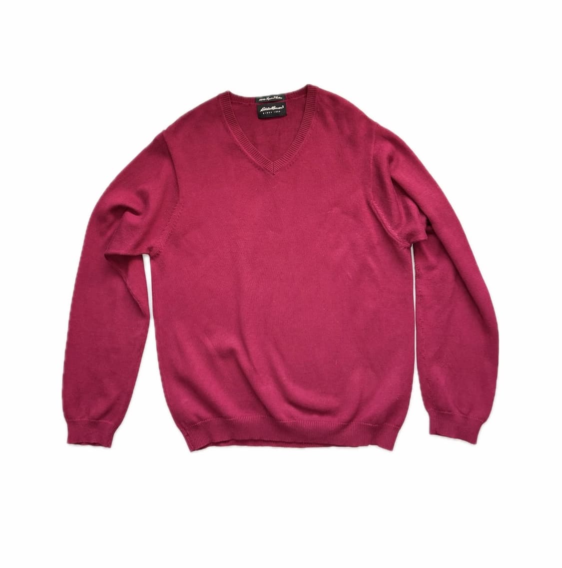 에디바우어 브이넥 수피마코튼 니트 상품이미지1