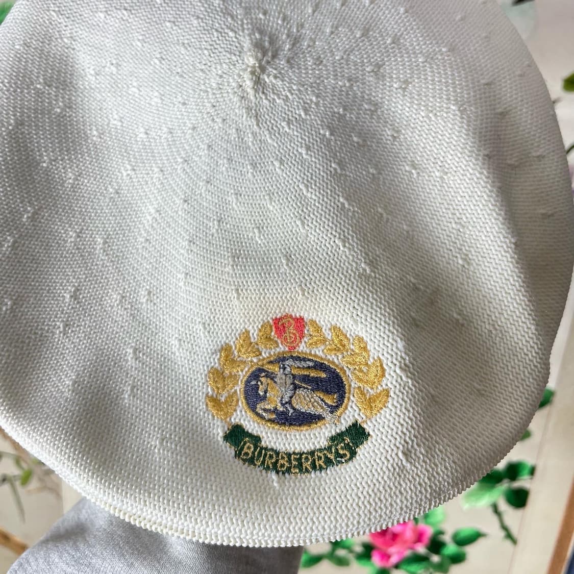 1990s 버버리 Burberrys 크레스트 베레모 상품이미지2