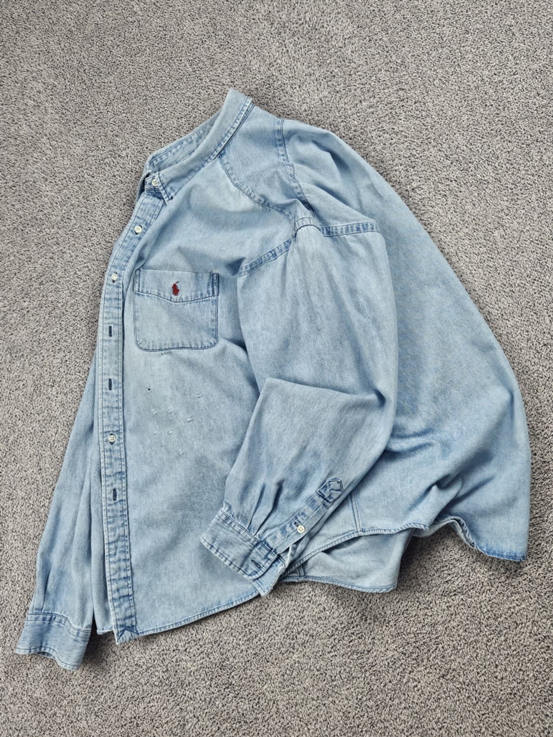 폴로랄프로렌 체스트 포켓 데님 셔츠 ( 2XL ) / 10531 상품이미지3