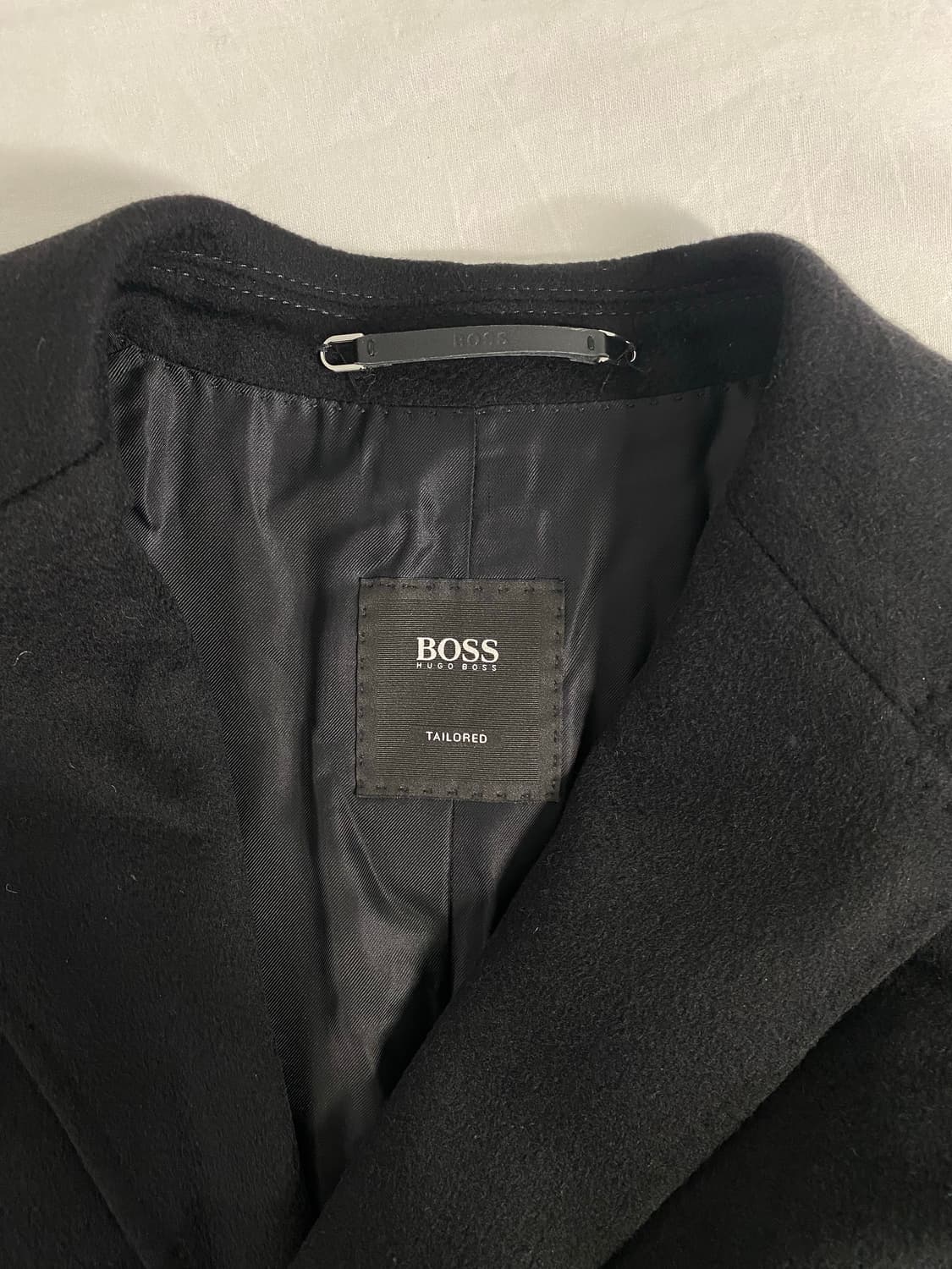 휴고보스 HUGO BOSS 콜롬보 캐시미어 100 스티치 코트 46 상품이미지4