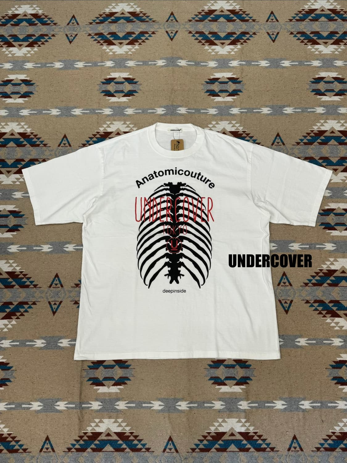 [2] 언더커버 Anatomicouture 티셔츠 화이트  상품이미지1