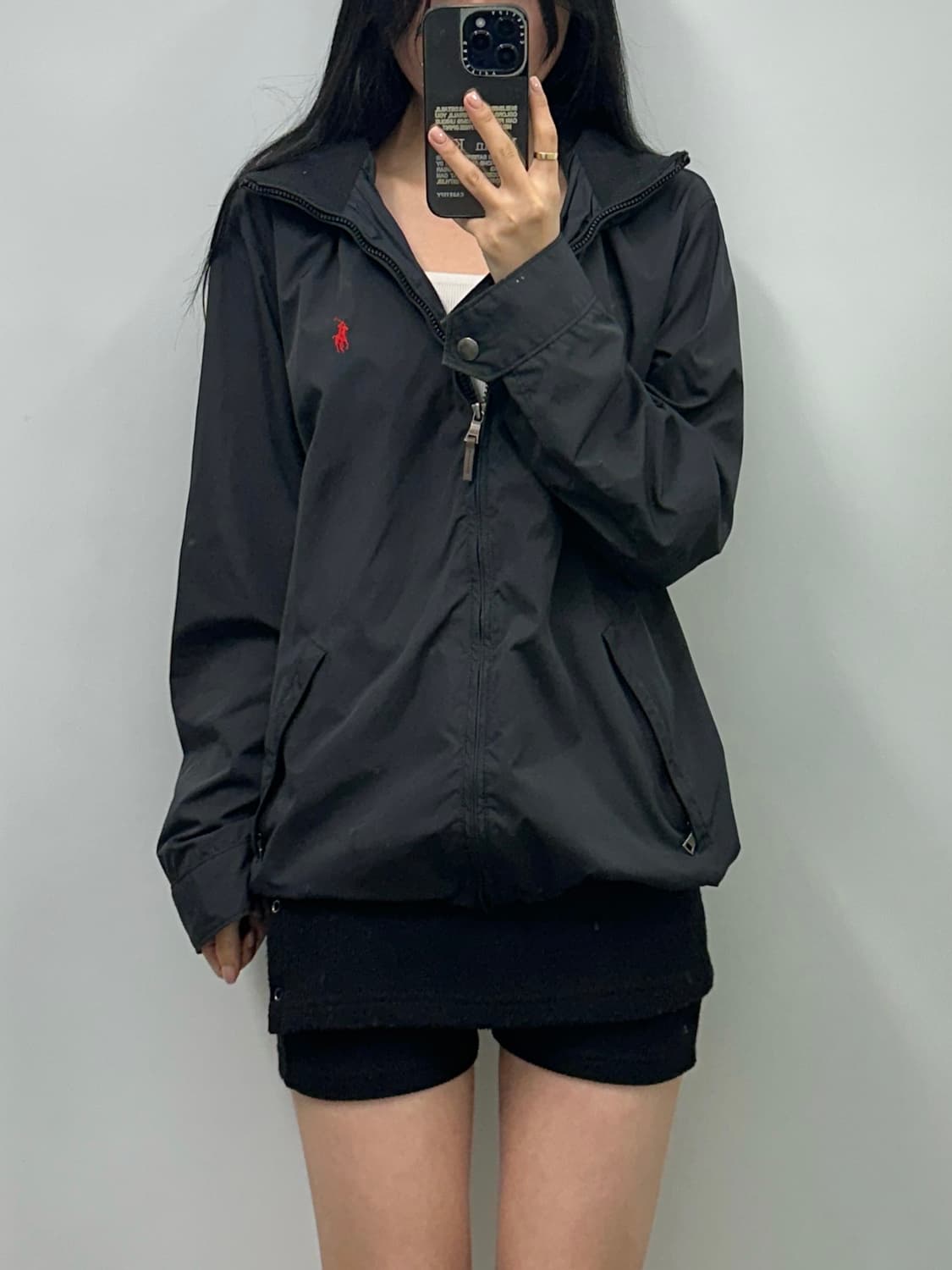 폴로 랄프로렌 블랙 바람막이 페리 자켓 상품이미지1