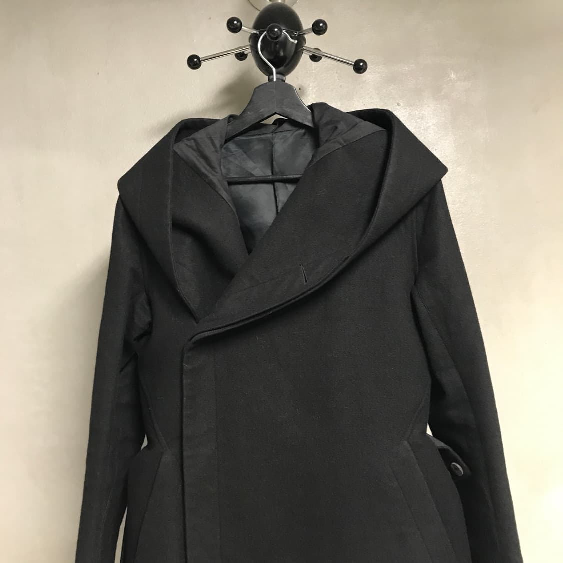 릭오웬스 블랙 코트 M(W) 상품이미지2