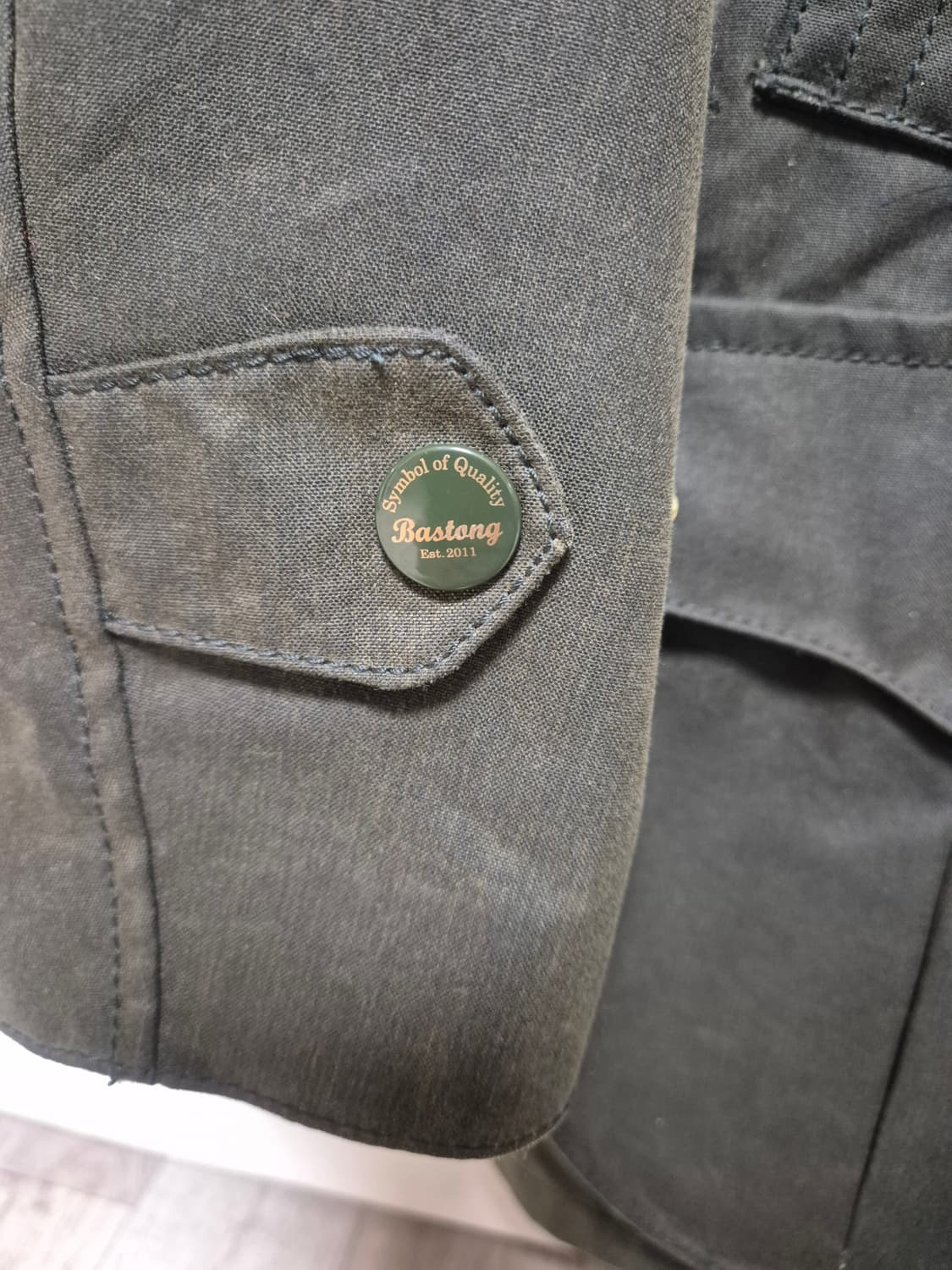 바스통 스탠다드 라인 왁스 자켓 M 상품이미지3