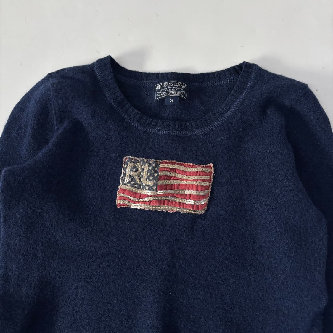 폴로 진스 성조기 니트  상품이미지5