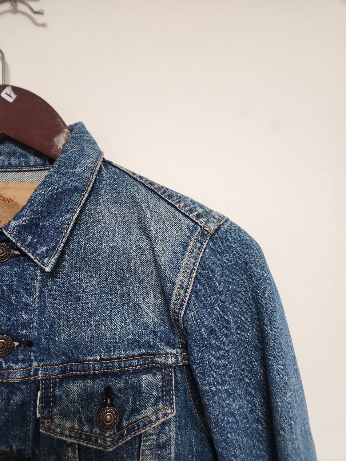 오어슬로우Orslow 데님 자켓 XS - J23 상품이미지3