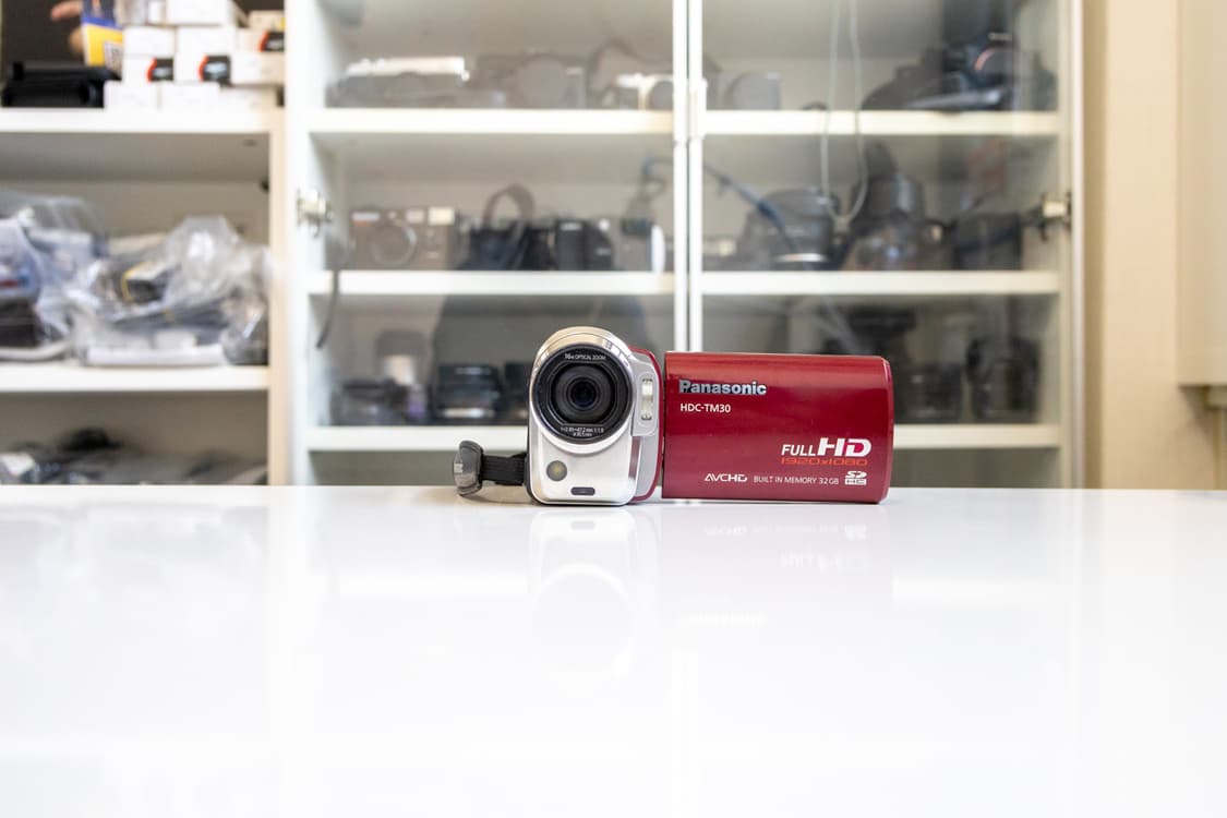 Panasonic HDC-TM30-R / 빈티지 디지털 캠코더 상품이미지2