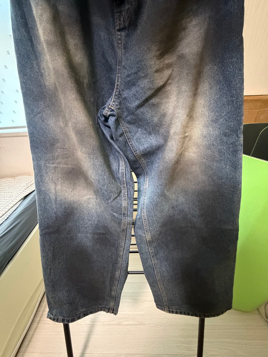 더티오일 데님 와이드 팬츠/35인치 상품이미지3