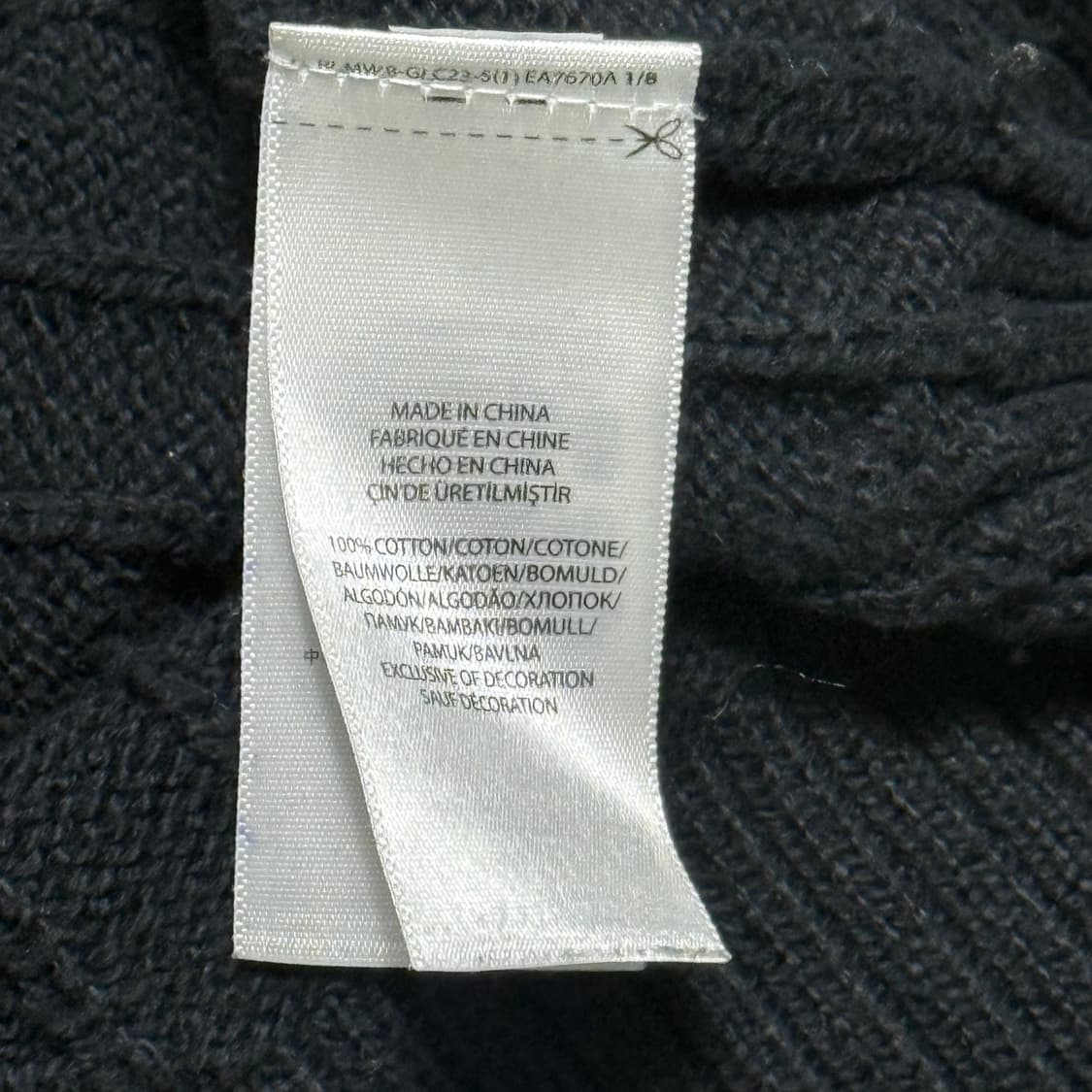 L 폴로랄프로렌 블랙 케이블 니트 상품이미지5