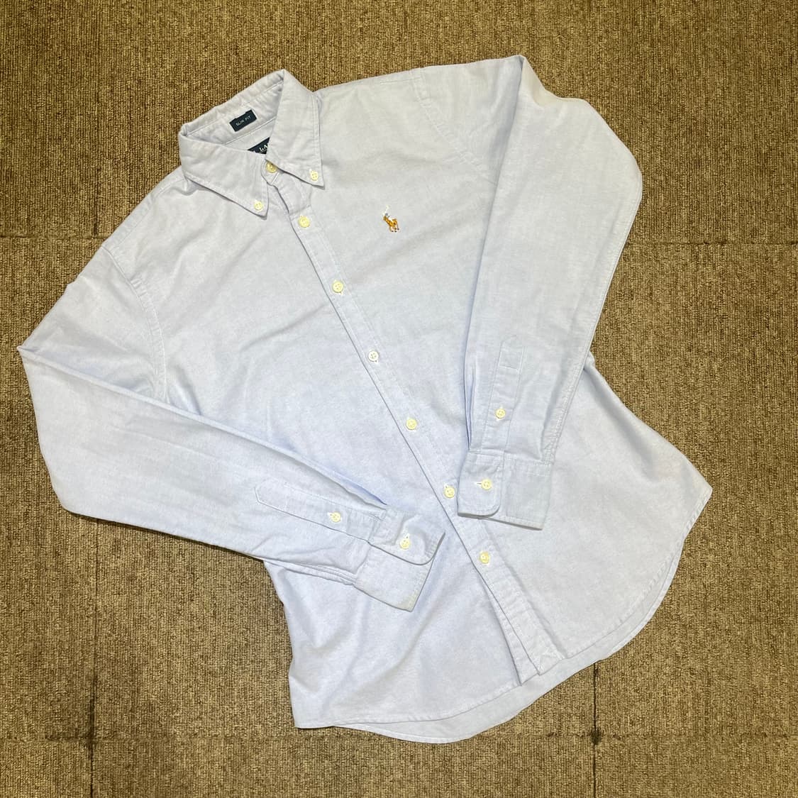  (2) POLO 폴로 랄프로렌 솔리드 셔츠 슬림핏  상품이미지4