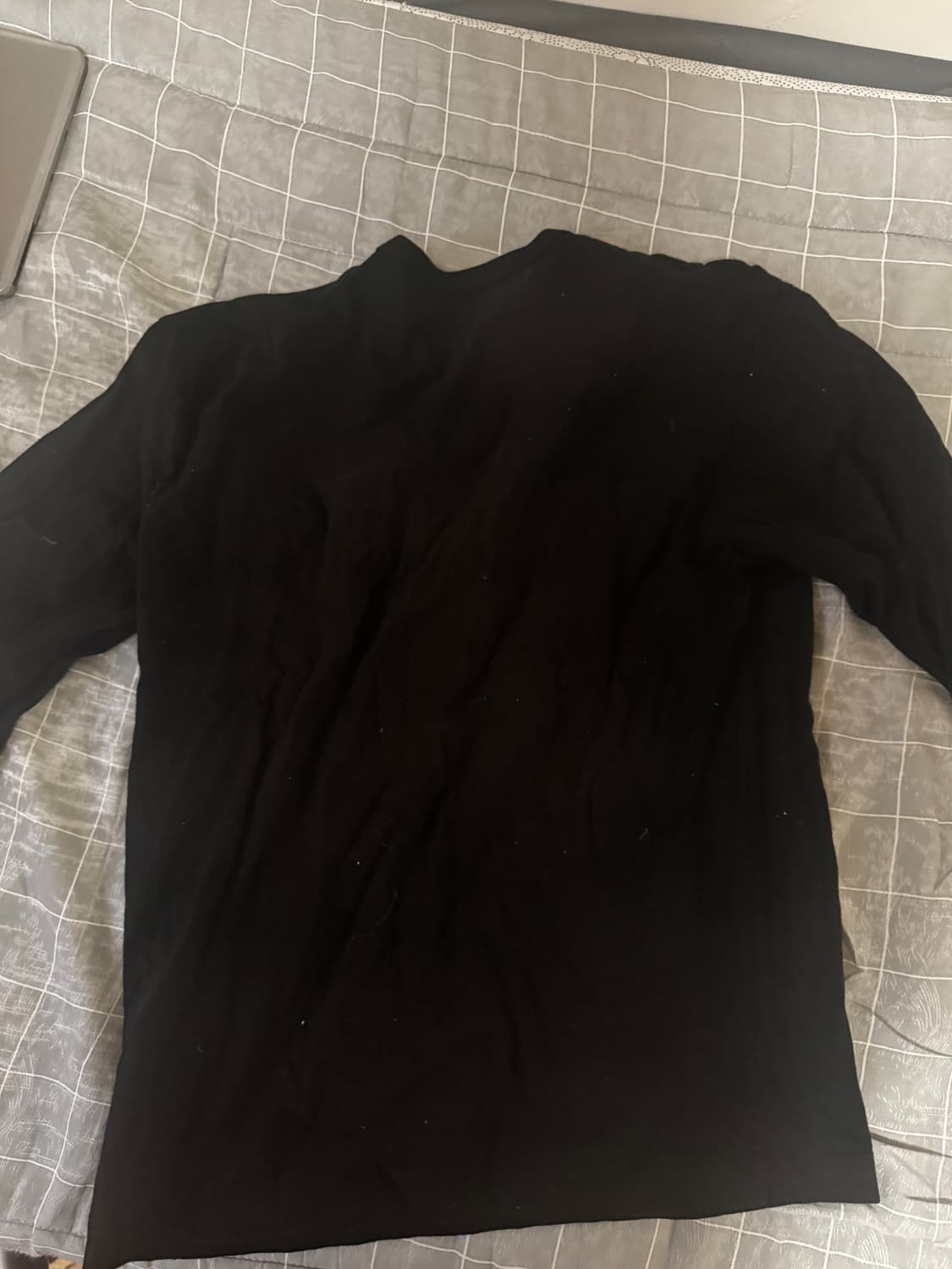 꼼데가르송 롱슬리브 티셔츠 블랙 XL 상품이미지4