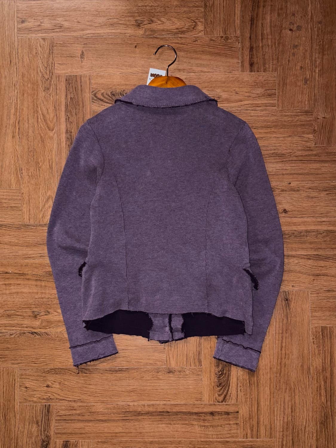 빈티지 퍼플 니트가디건 상품이미지8