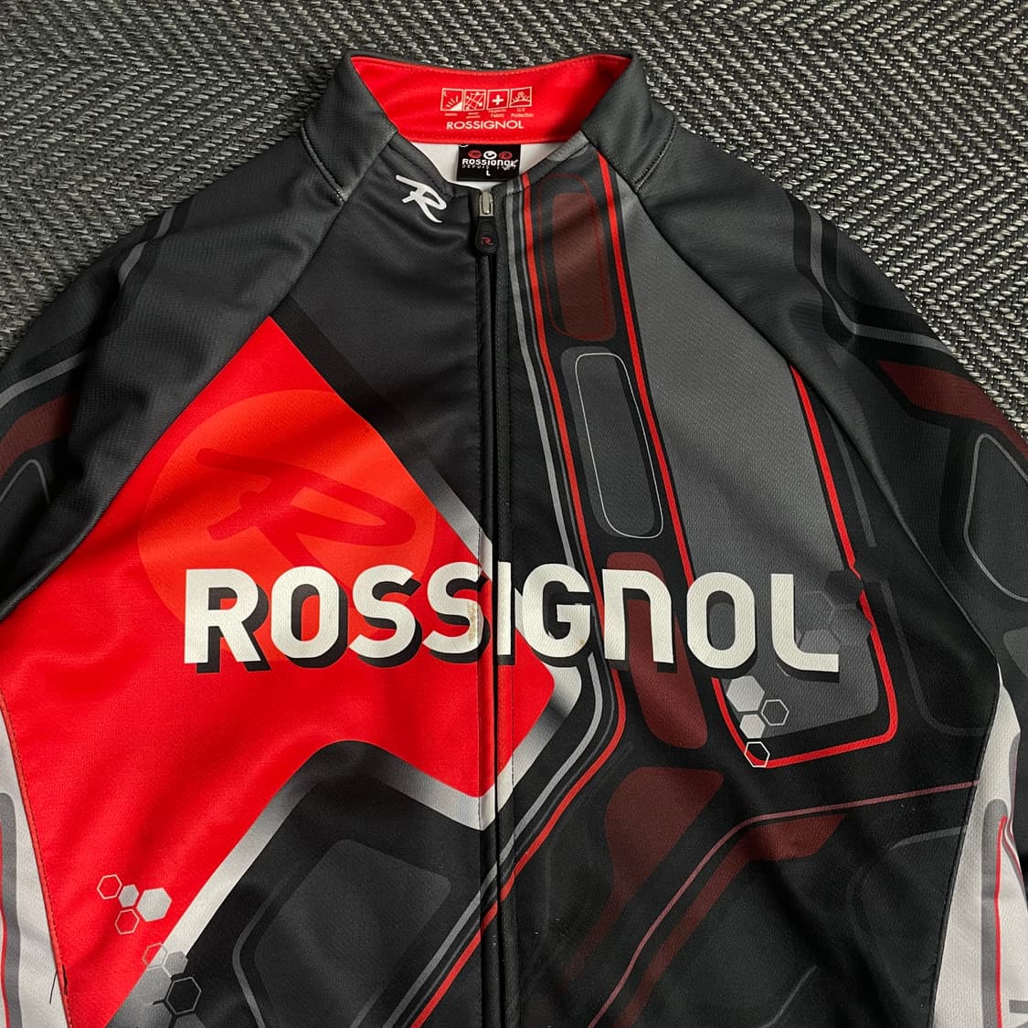 Rossignol 빅로고 사이클링 트랙탑 져지o 4936 상품이미지4