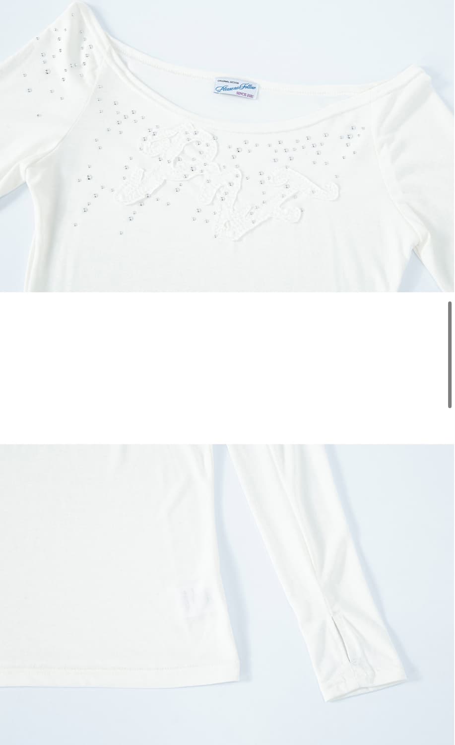 Kira 스톤 롱 슬리브 탑 상품이미지8