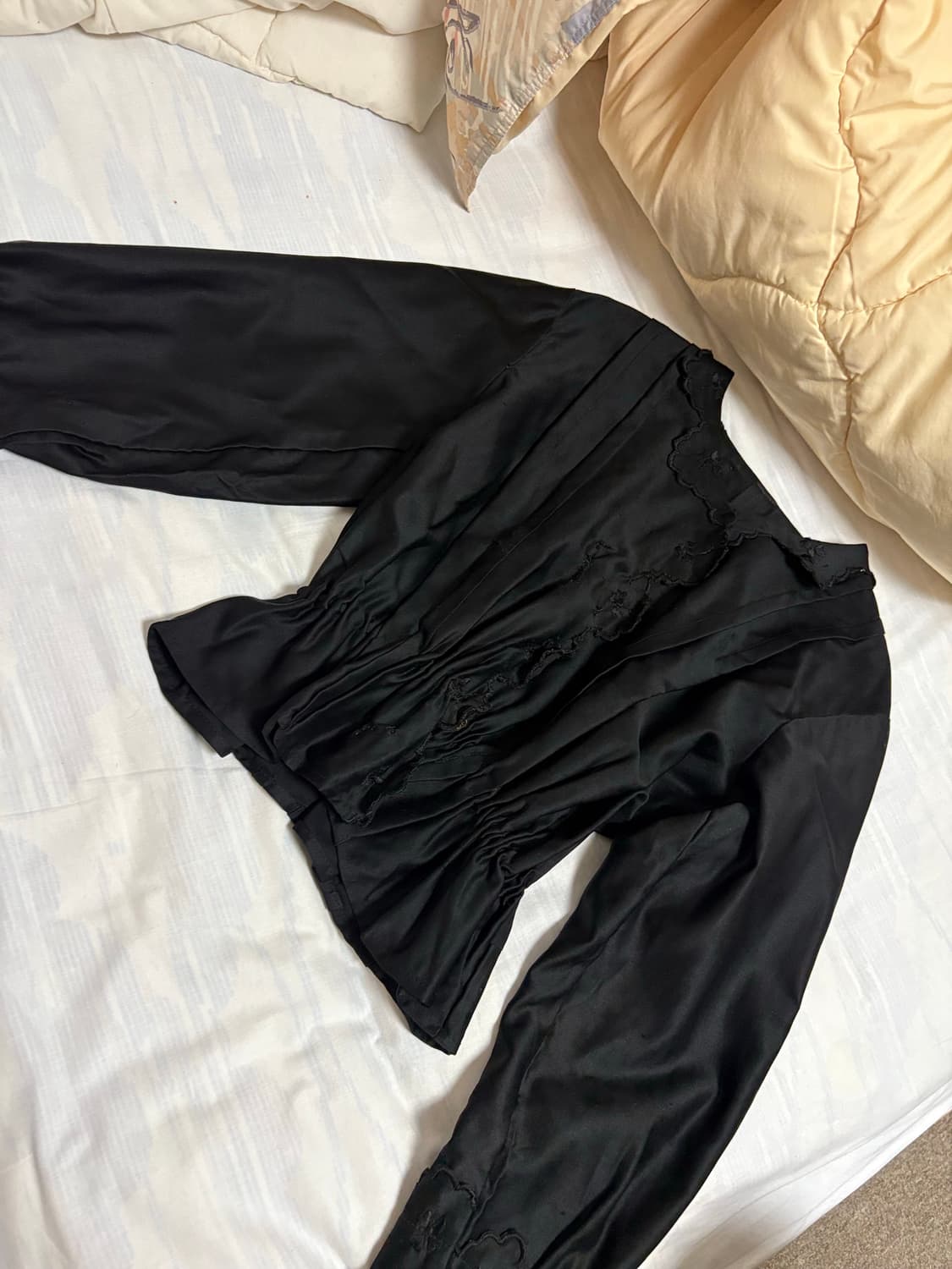 프랑스 앤틱 빈티지 블라우스 고딕 상품이미지1