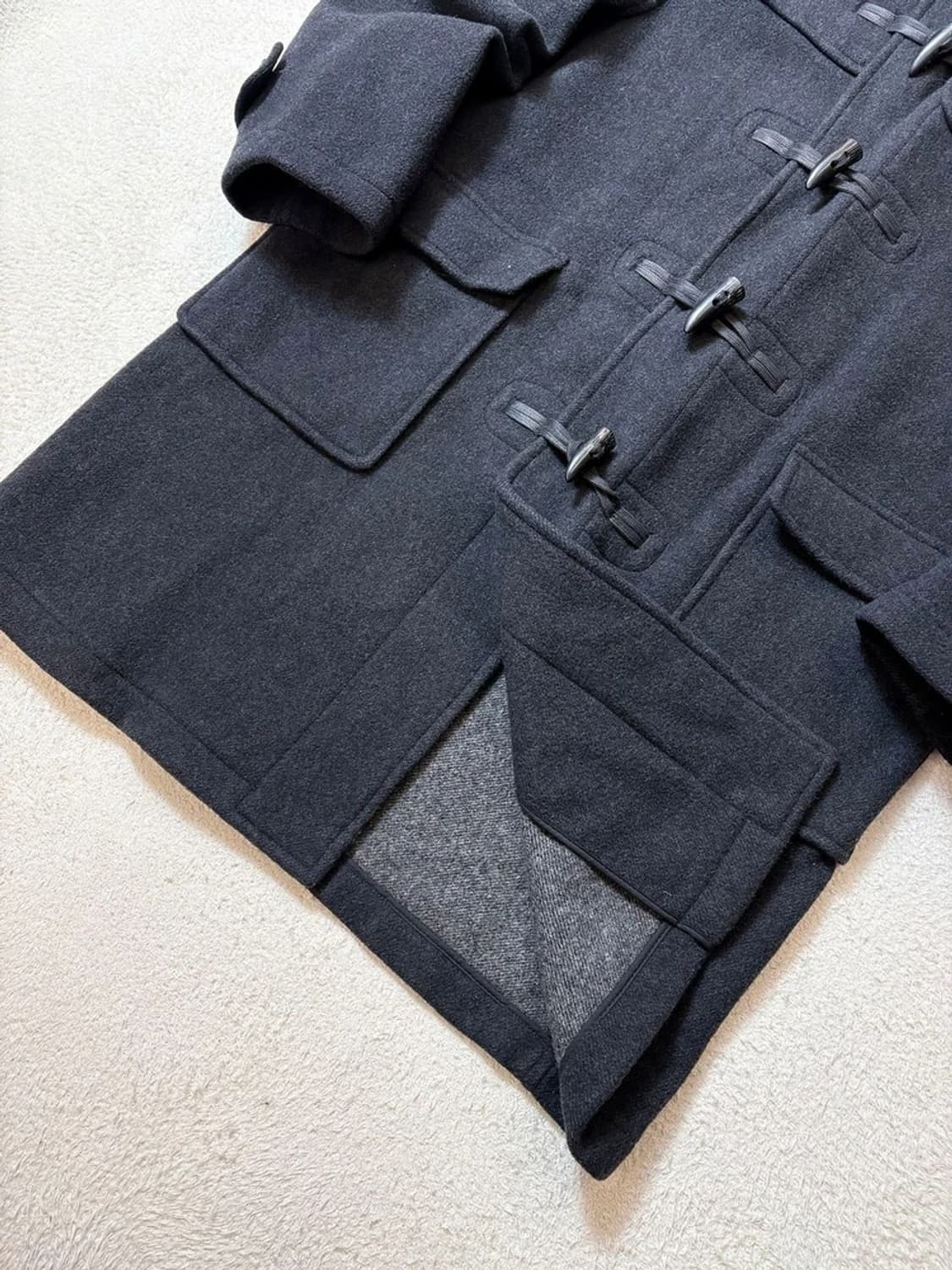 클럽모나코 옴므 00's 울 더플 후디 코트 PN6819    상품이미지4