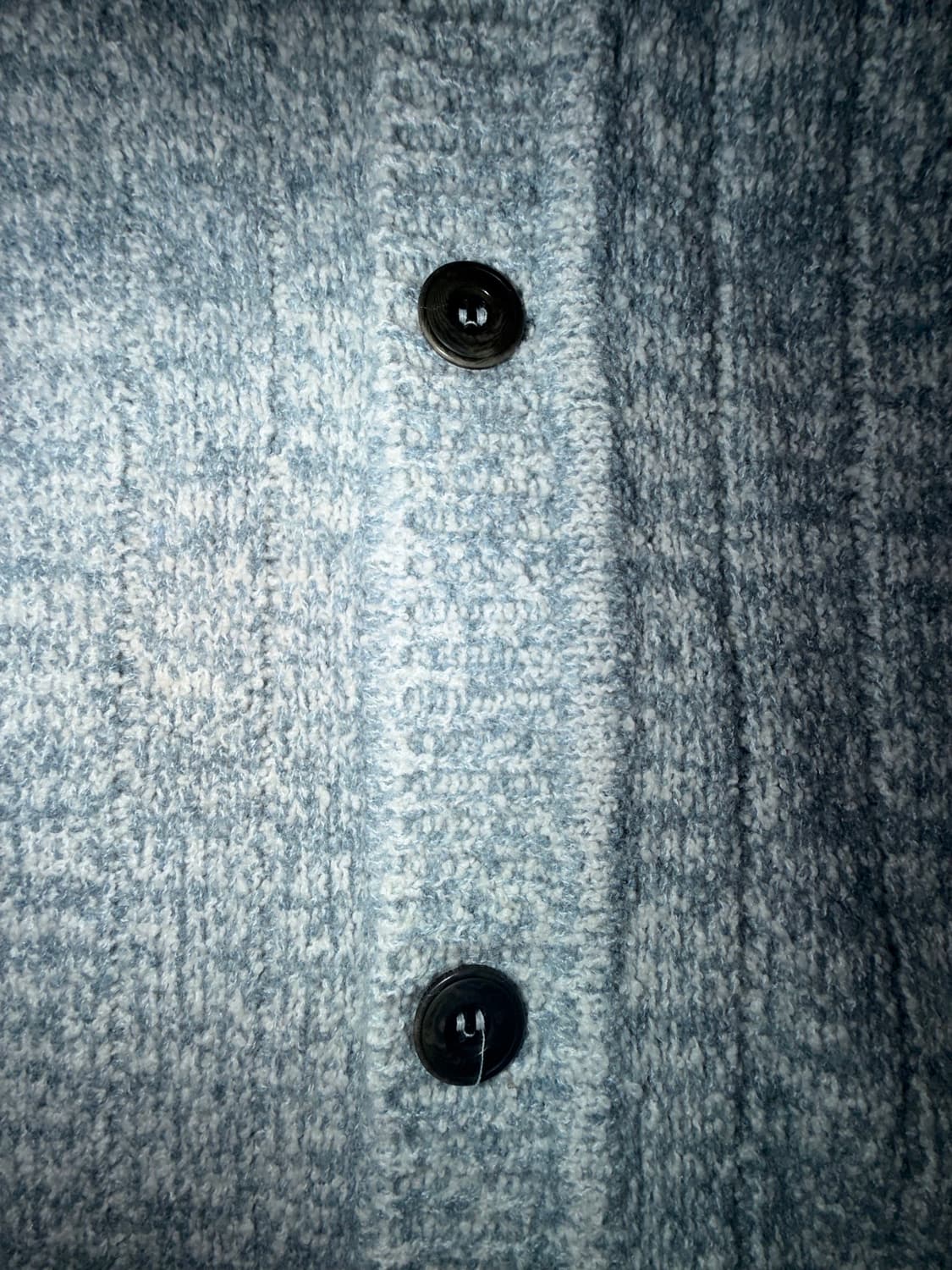 엘무드 메리 부클 카라 가디건 애쉬블루 48 상품이미지6