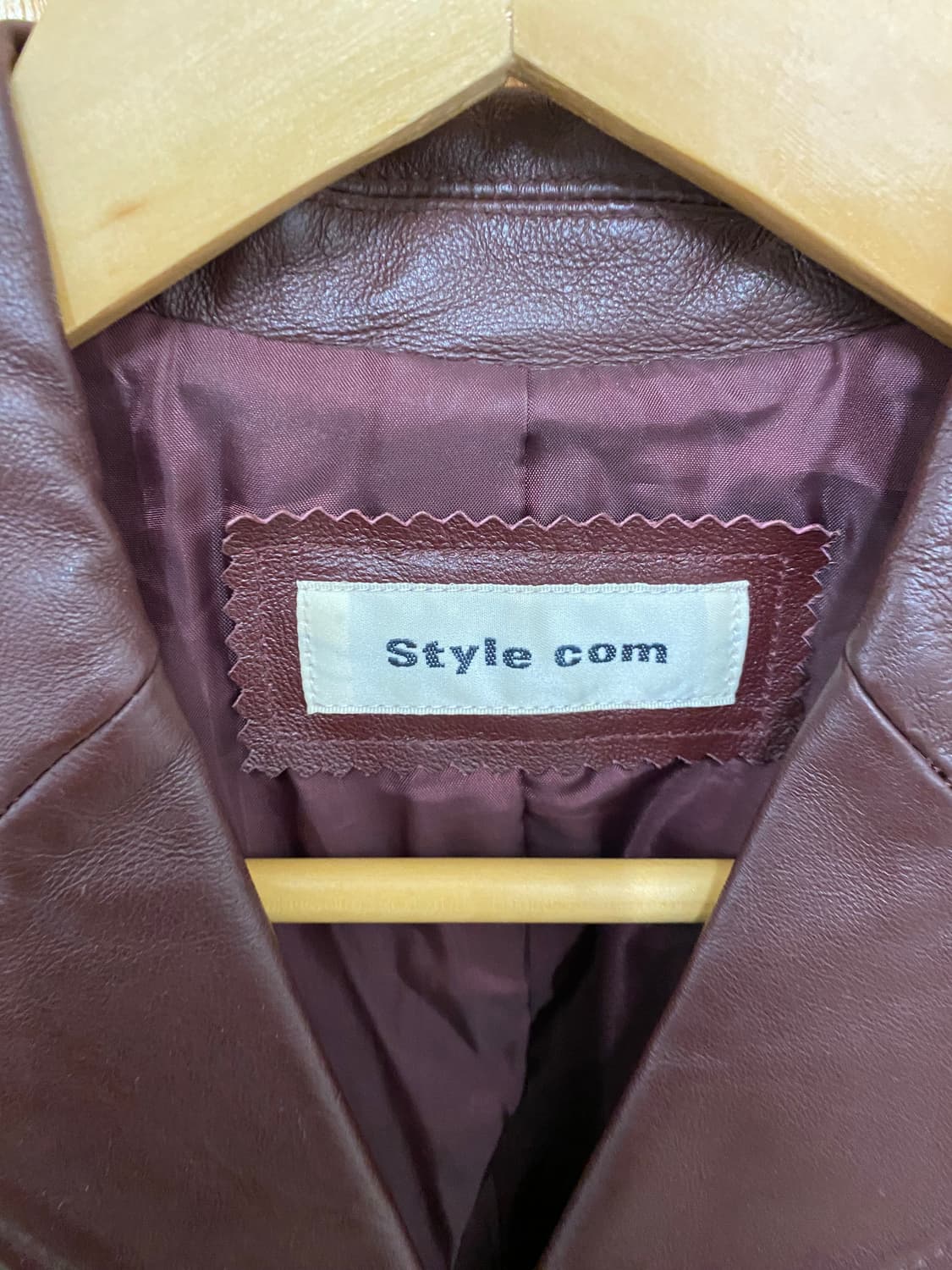 VTG leather jacket 빈티지 레더 블레이저 자켓 상품이미지6