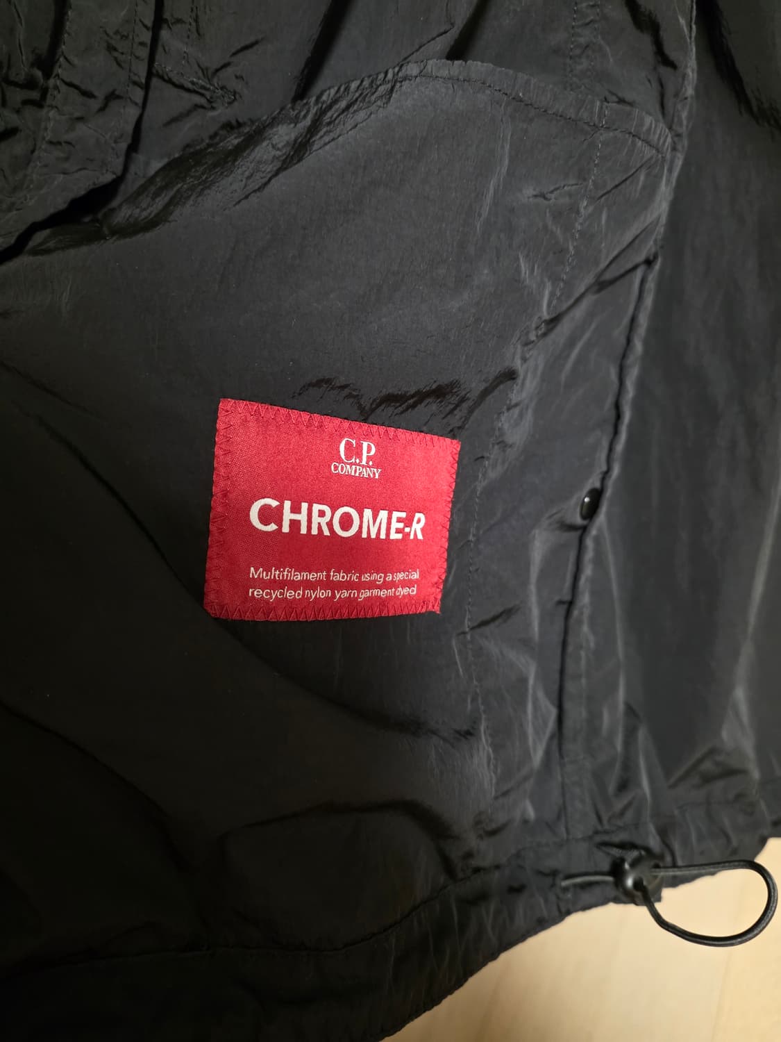 C.P.company 바람막이 블랙 - 95 size 상품이미지4