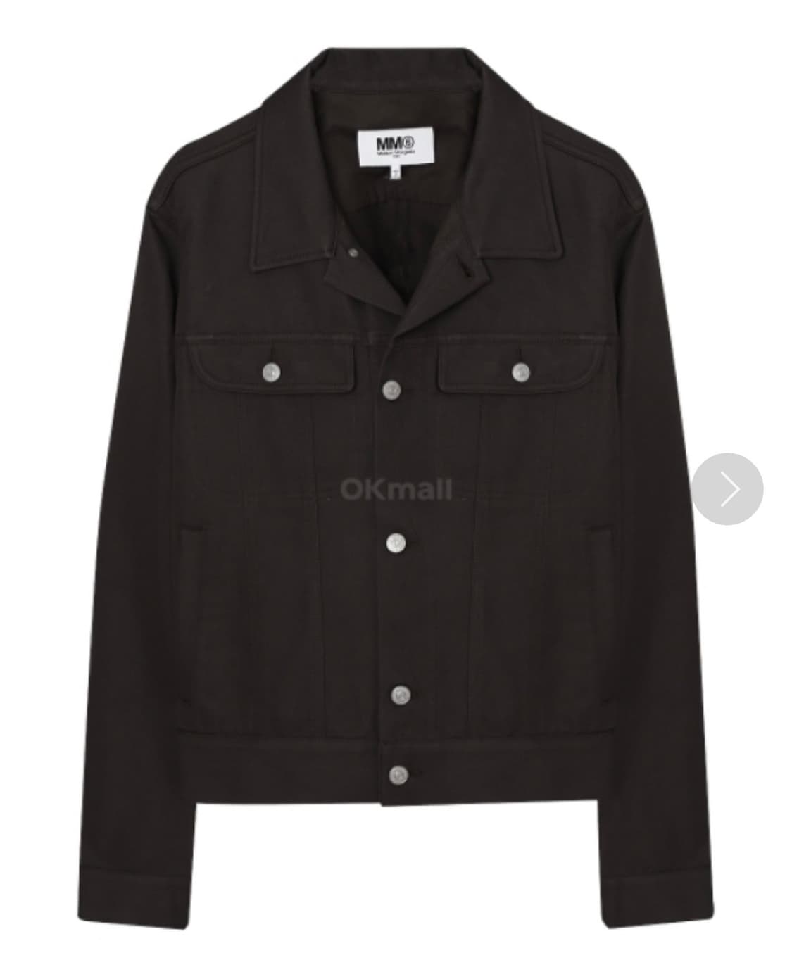 [50사이즈/2회착] MM6 스티치 코튼 자켓 브라운 상품이미지5