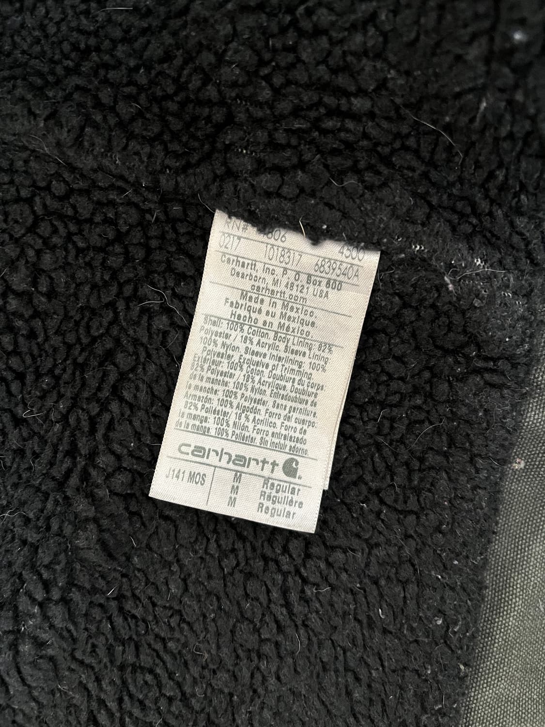 칼하트 j141 mos m사이즈 상품이미지8