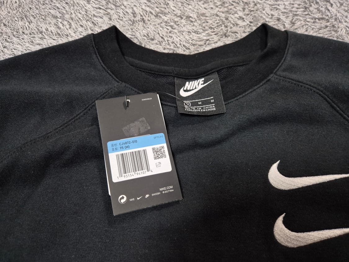 [새상품]나이키 남성 더블스우시 스웨트 맨투맨 M 상품이미지6