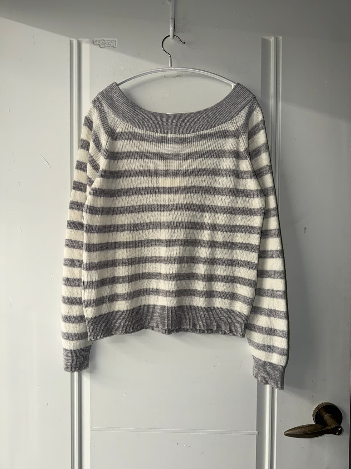 일본빈티지 오프숄더 스트라이프 탑 상품이미지9