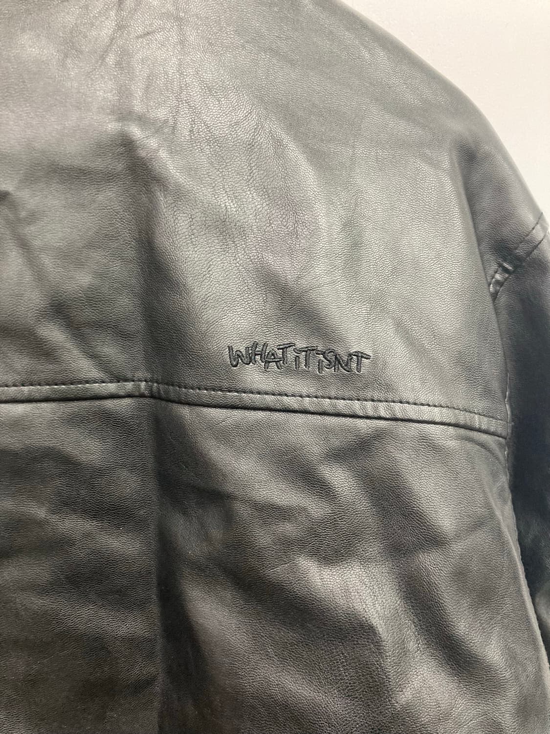 마크곤잘레스 가죽 털 자켓 상품이미지4