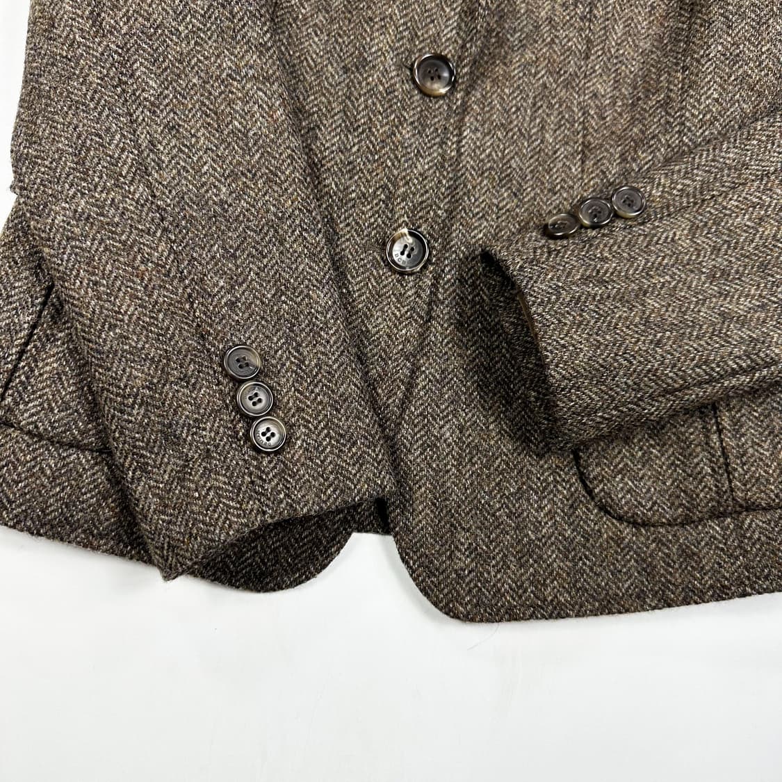 VTG 빈티지 브라운 모직 블레이저 자켓 (S 여성추천) 상품이미지3