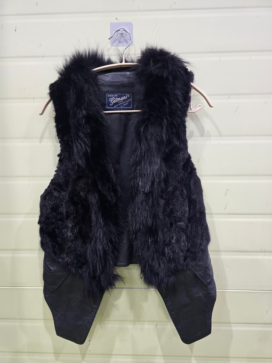 Gitmans CLUB 리얼 퍼 베스트 상품이미지1