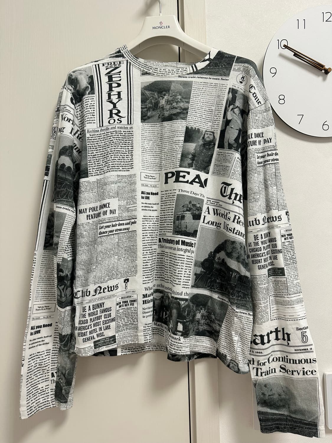 Kapital 뉴스페이퍼 티셔츠  상품이미지2