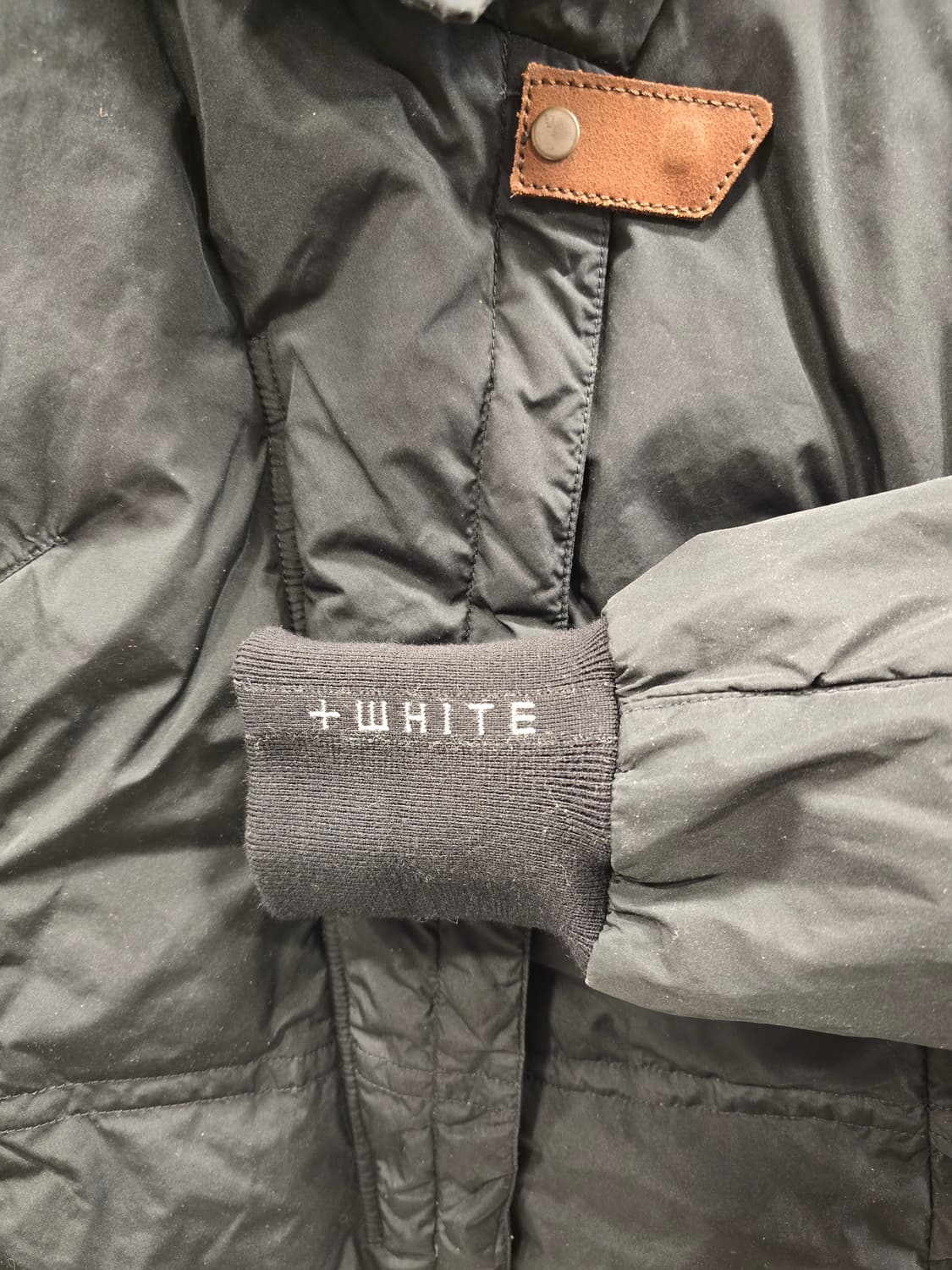 cby 블랙 구스다운 패딩 숏패딩 자켓 46 (66~77) 상품이미지6