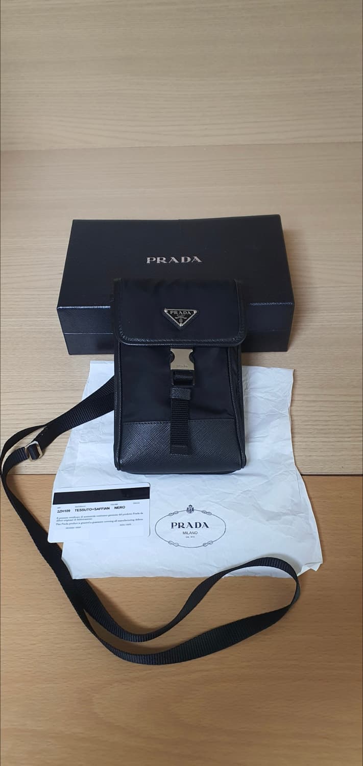 프라다 폰홀더백/크로스백/미니백 정품S급(보증서O) 상품이미지2